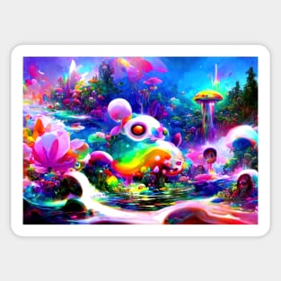 Color Globs | Mermaid Den Sticker